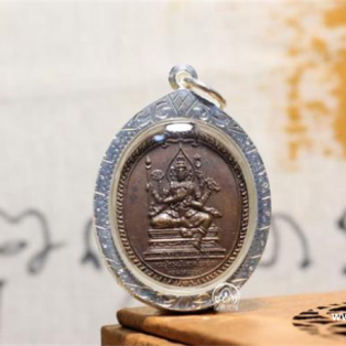 龙婆see佛历2521年，四面佛佛牌，泰国佛牌