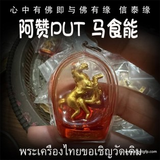 阿赞PUT  马食能 人缘 人脉 异性缘 桃花 防小三 提升自身魅力 男女同性异性皆可用 锁心 感情和合 泰国佛牌
