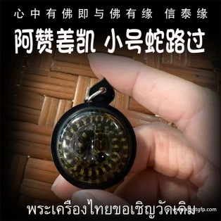 阿赞姜凯 小号蛇路过 泰国佛牌 转运去霉运 招财事业 超强功效 正偏财财运 赌运生意