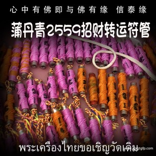 泰国佛牌 蒲丹青 招财转运符管 塔固 转运招财 人缘和合 避险挡灾 平安健康 避是非霉运