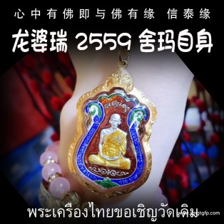 龙婆瑞 2559 舍玛 自身牌（明星同款） 泰国佛牌 生意事业 逢凶化吉 人缘财运 健康平安