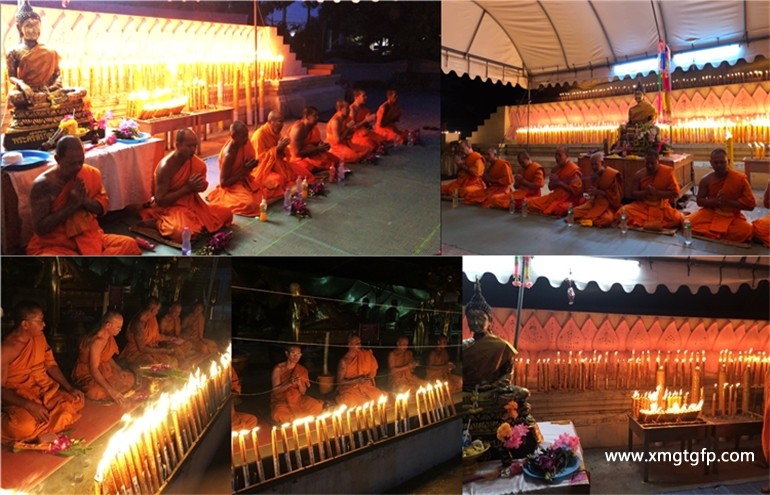 泰国2023守夏节祈福转运蜡烛大法会预约