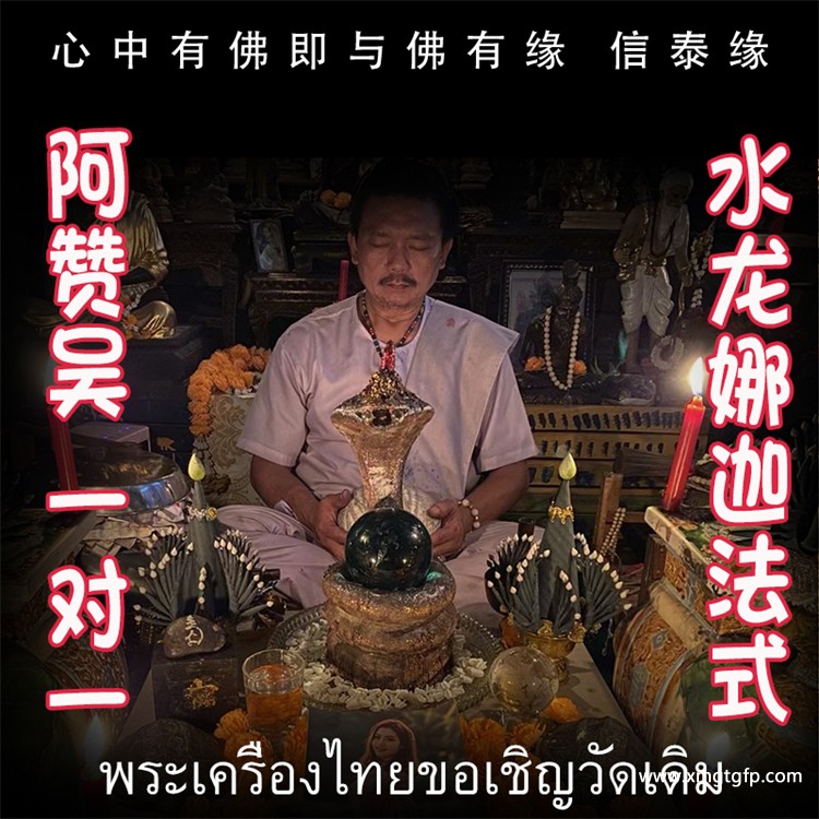 阿赞吴 水龙娜迦化太岁法式 蛇年**天安排水龙一对一法事 化太岁 转运 招财
