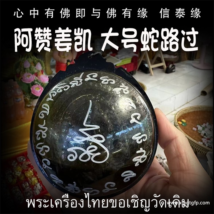 阿赞姜凯 大号蛇路过 泰国佛牌 转运去霉运 招财事业 超强功效 正偏财财运 赌运生意