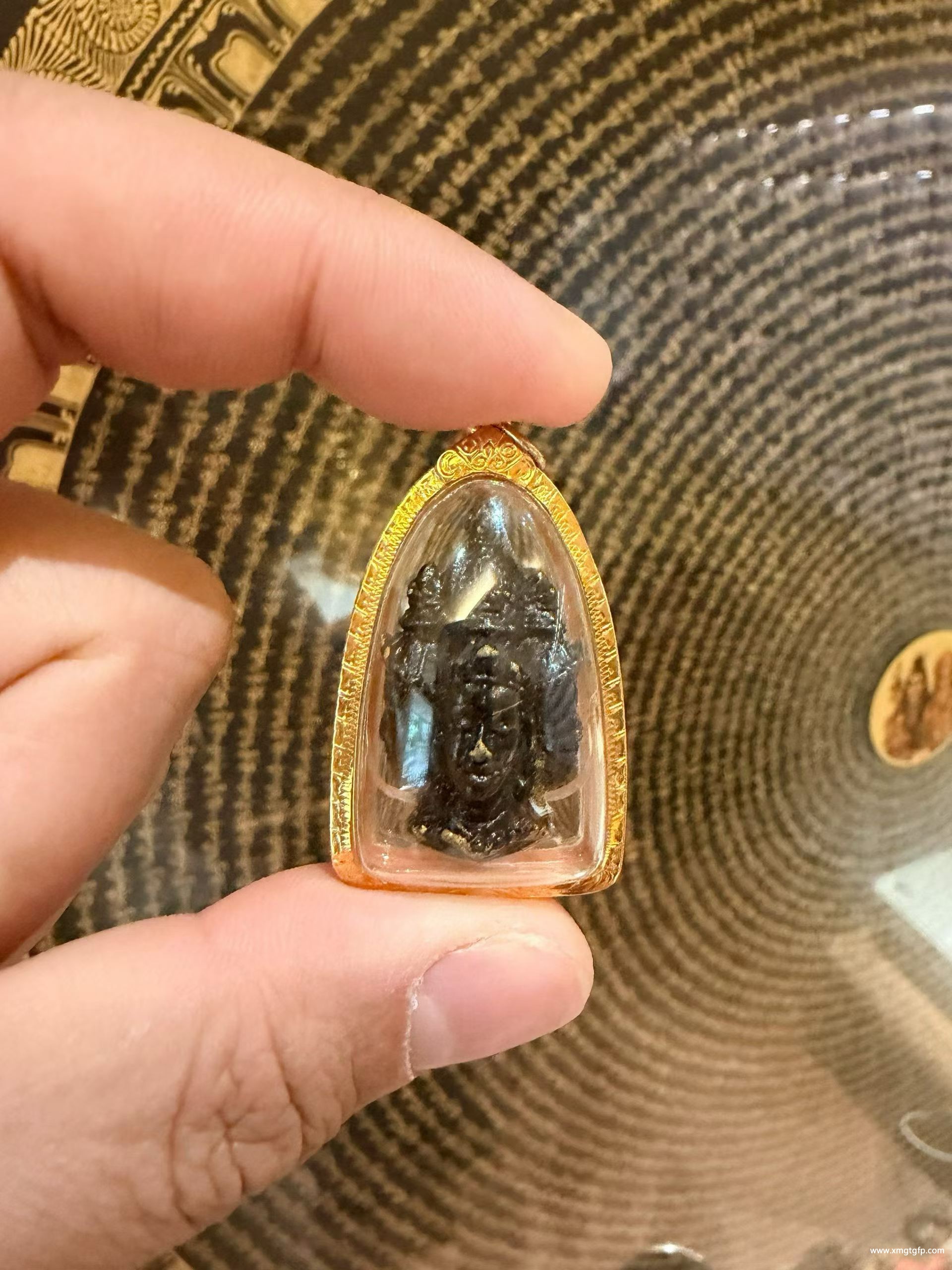 龙婆禅南 水滴四面佛佛牌