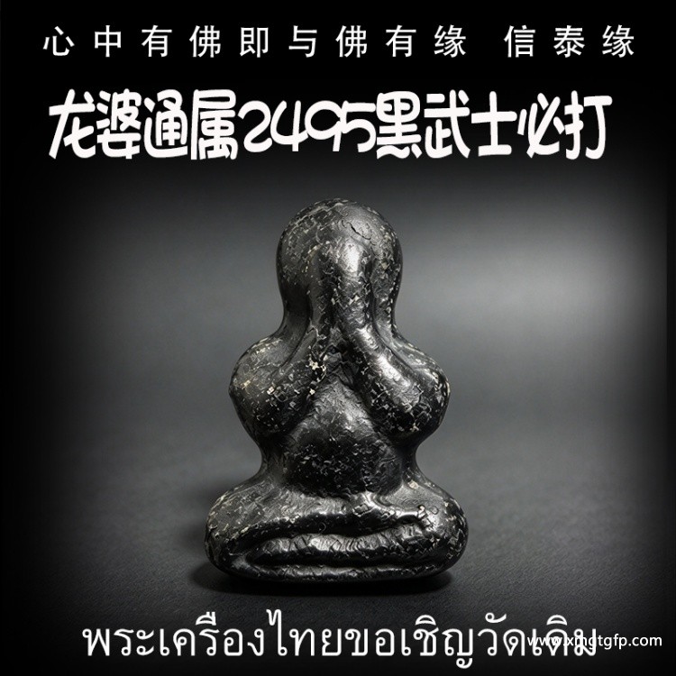 泰国佛牌 龙婆通属 2495 黑武士必打 掩面佛 人缘招财 避小人是非 保平安 吸财助事业 驱邪避险 人缘六合